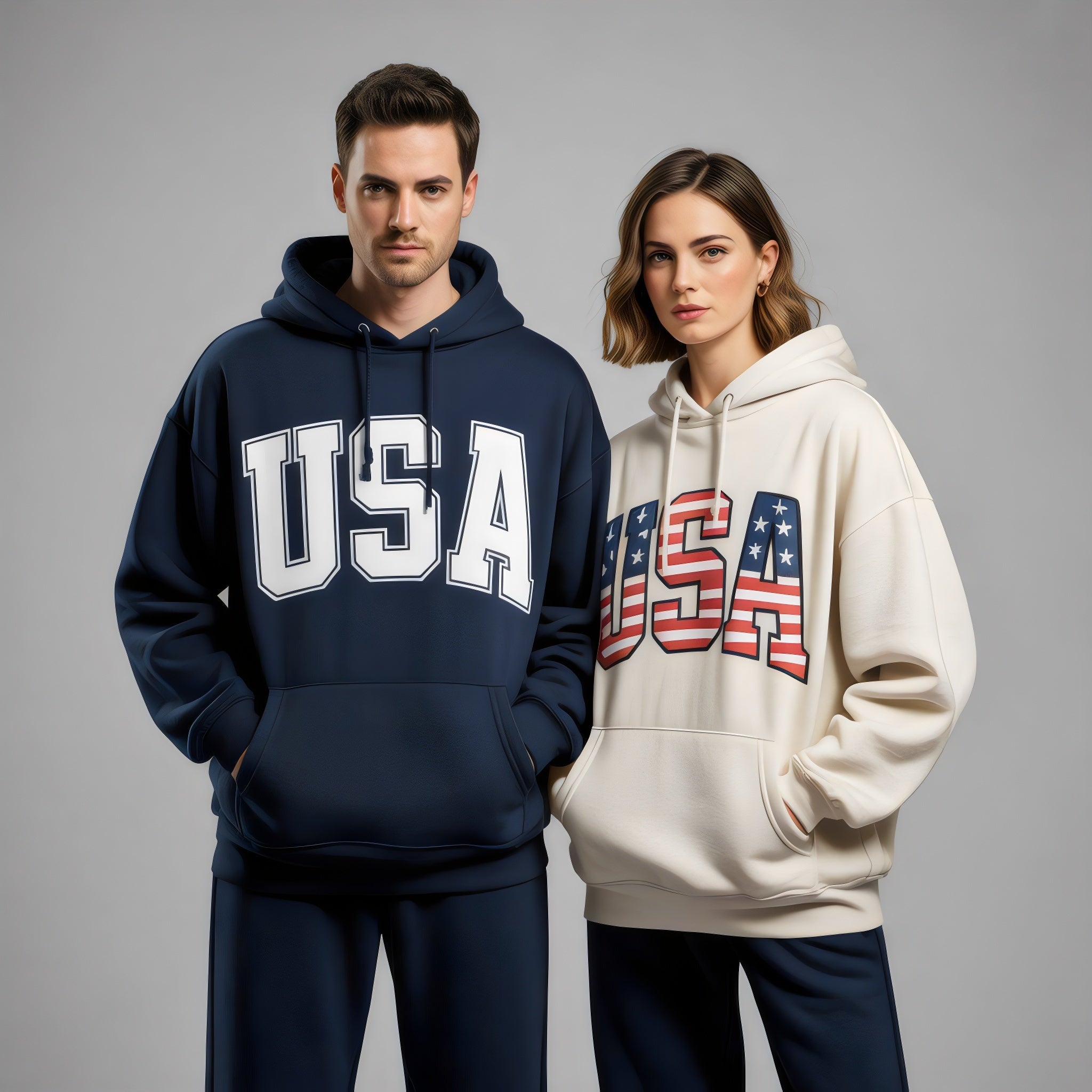 Premium Oversized Hoodie – States of USA