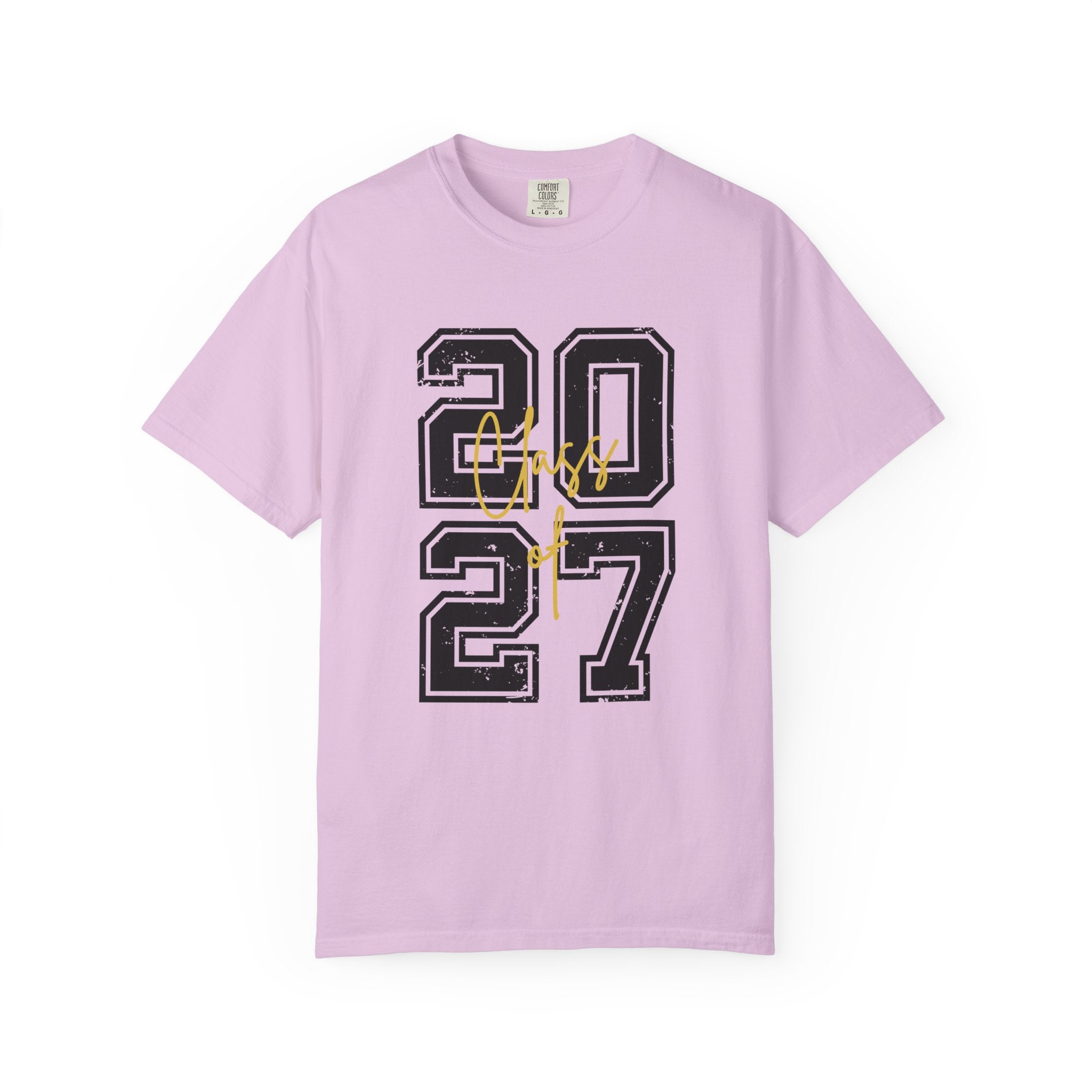 Class of 2027 T-Shirt — Graduation Senior Year Tee - Orchid / S - T-Shirt