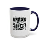 Break the Siege Accent Coffee Mug