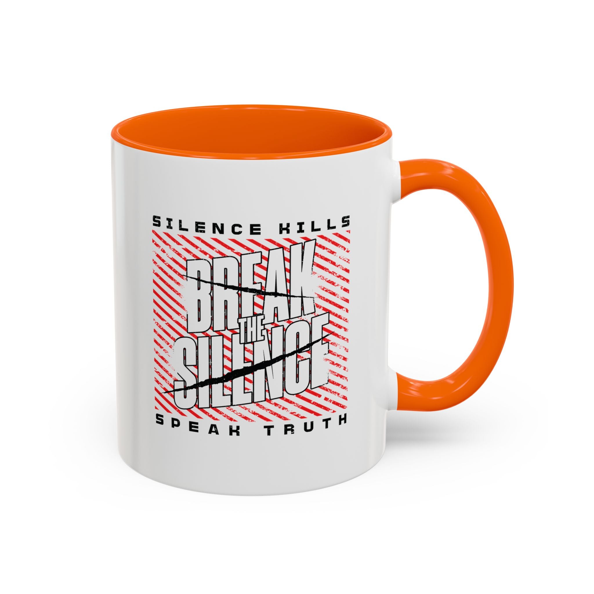 Break the Silence Accent Coffee Mug