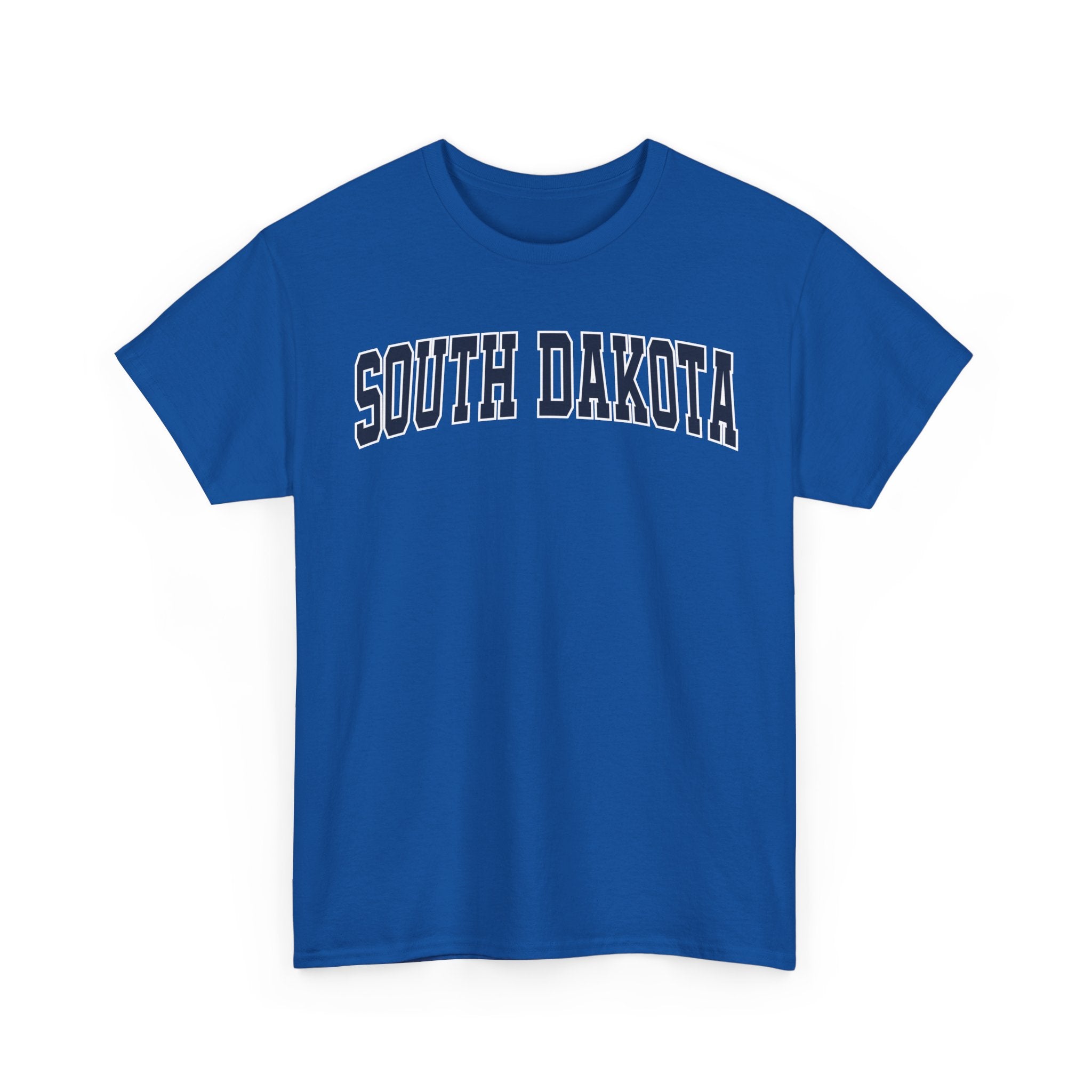 South Dakota Vintage Varsity Unisex T-shirt - Royal / S - T-Shirt