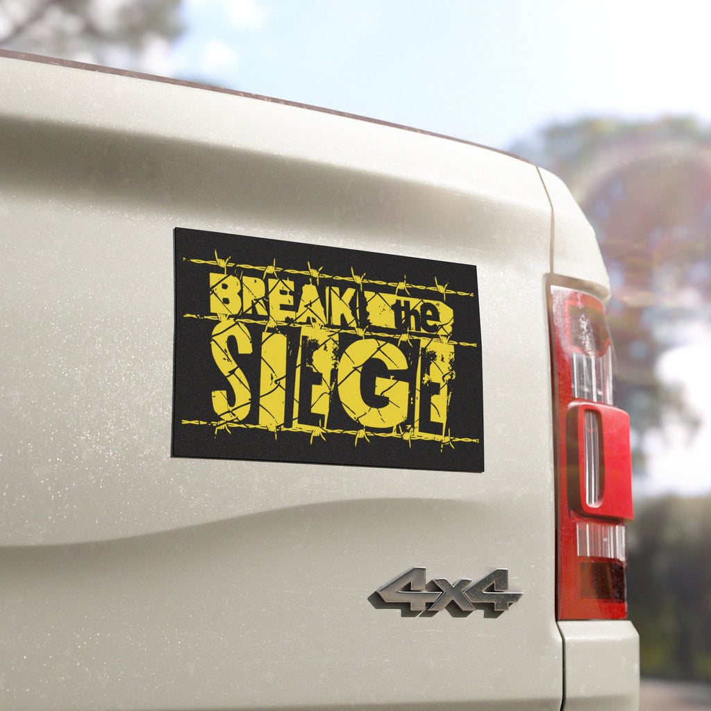 Break the Siege Car Magnets - Home Decor