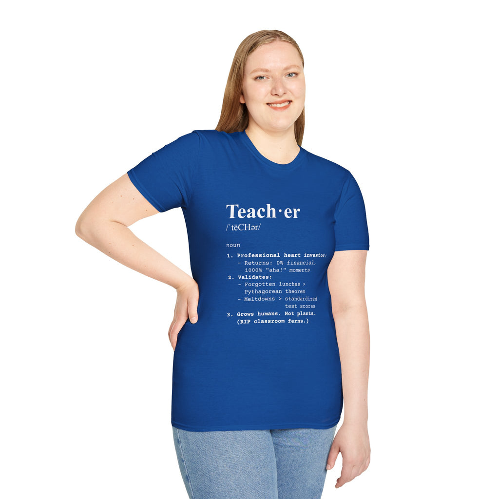 Teacher Definition T-Shirt (V4) - T-Shirt