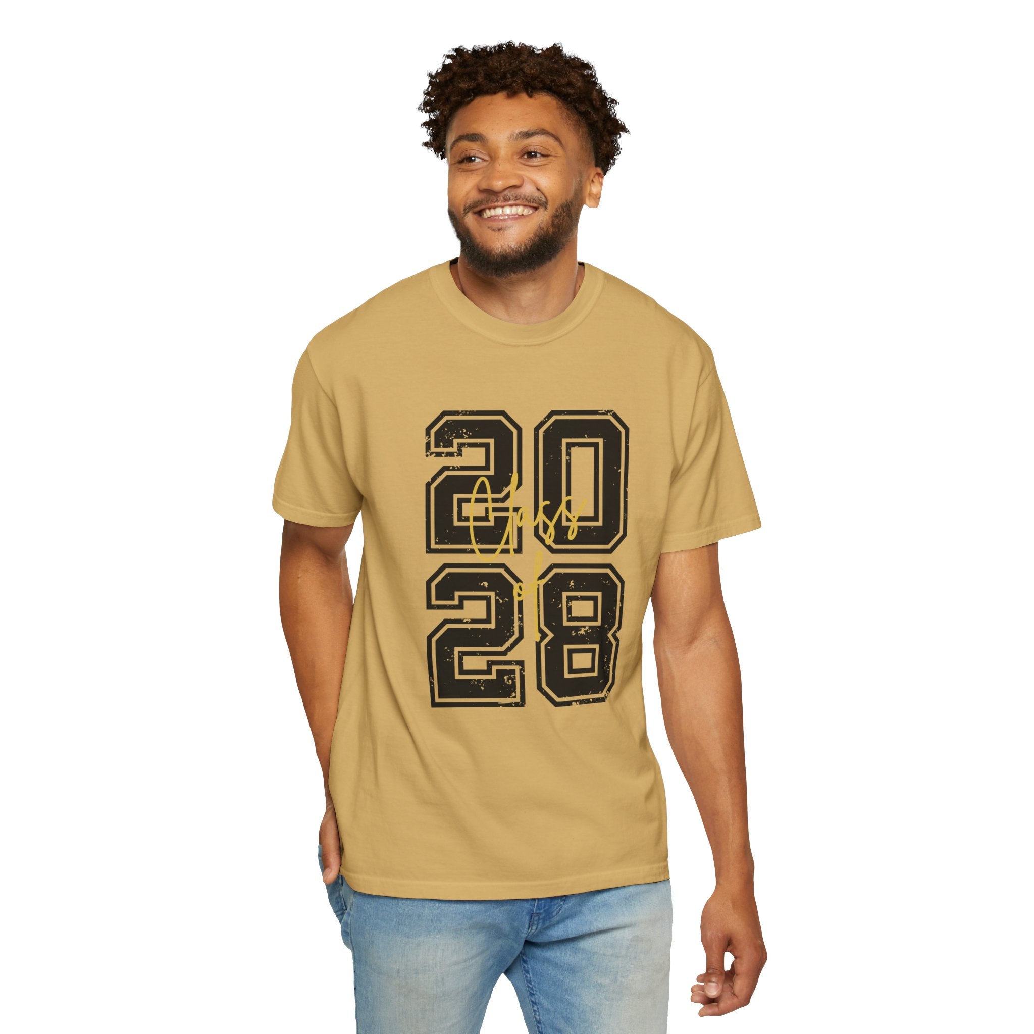 Graduation Unisex T-Shirt 2028 Customizable College Tee High School Graduation Gift Trendy Casual Wear - T-Shirt