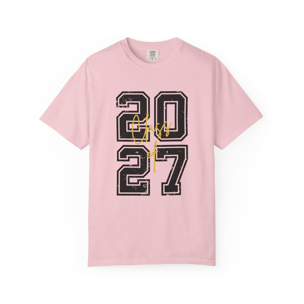 Class of 2027 T-Shirt — Graduation Senior Year Tee - Blossom / S - T-Shirt
