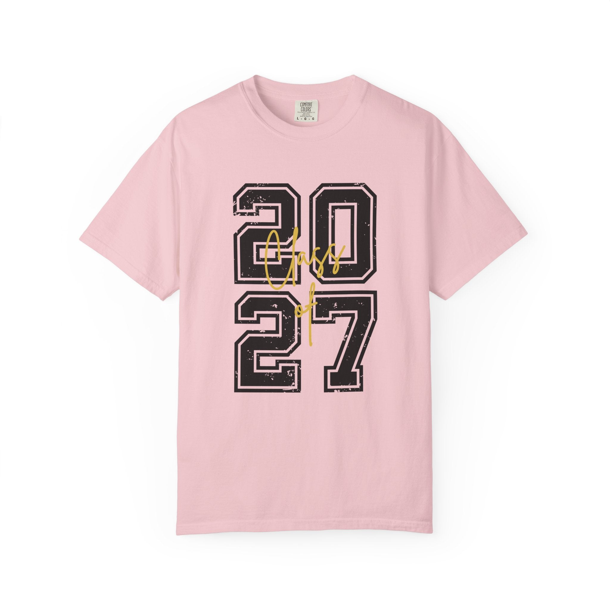 Class of 2027 T-Shirt — Graduation Senior Year Tee - Blossom / S - T-Shirt