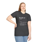 Teacher Definition T-Shirt (V5) - T-Shirt