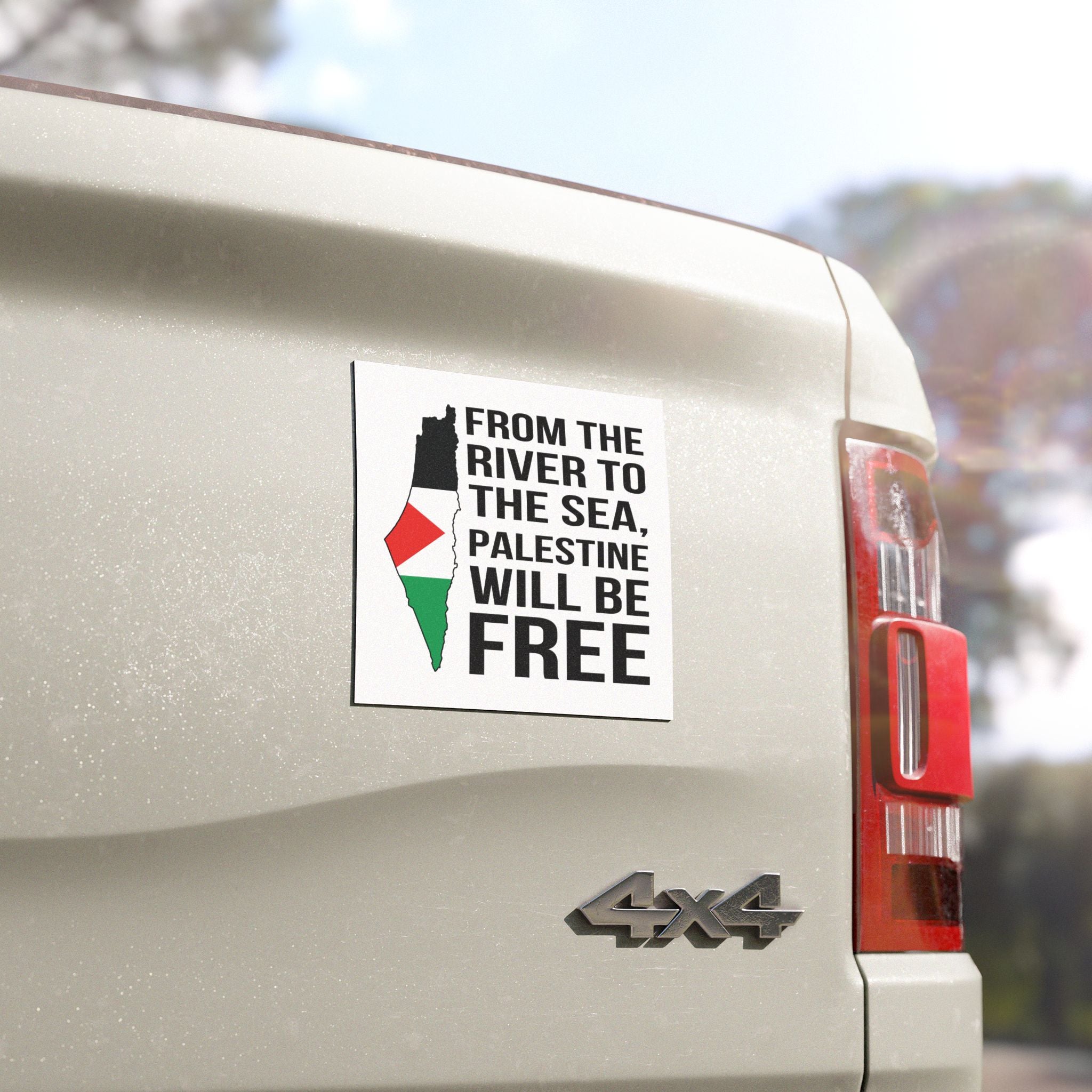 Palestine Freedom Car Magnet - Home Decor