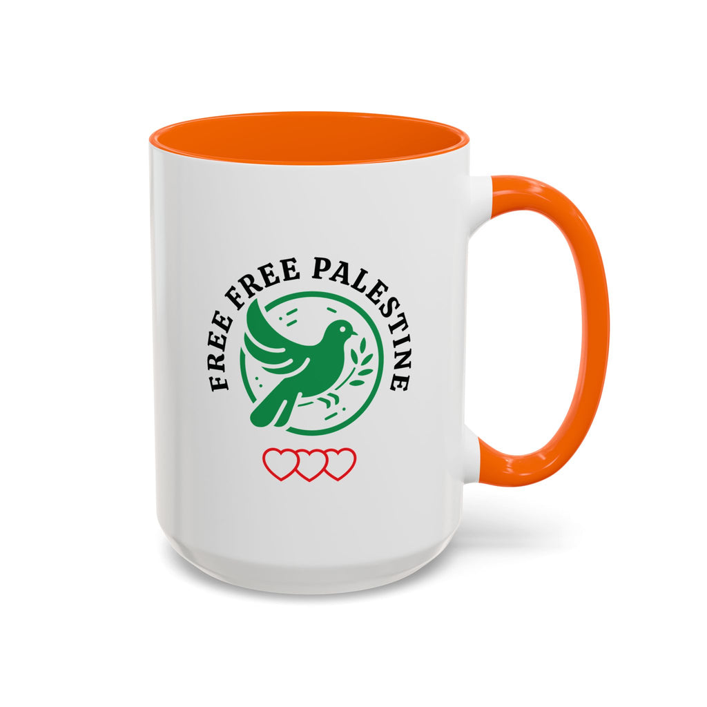Free Palestine Accent Coffee Mug