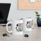 Palestine Freedom Ceramic Mug