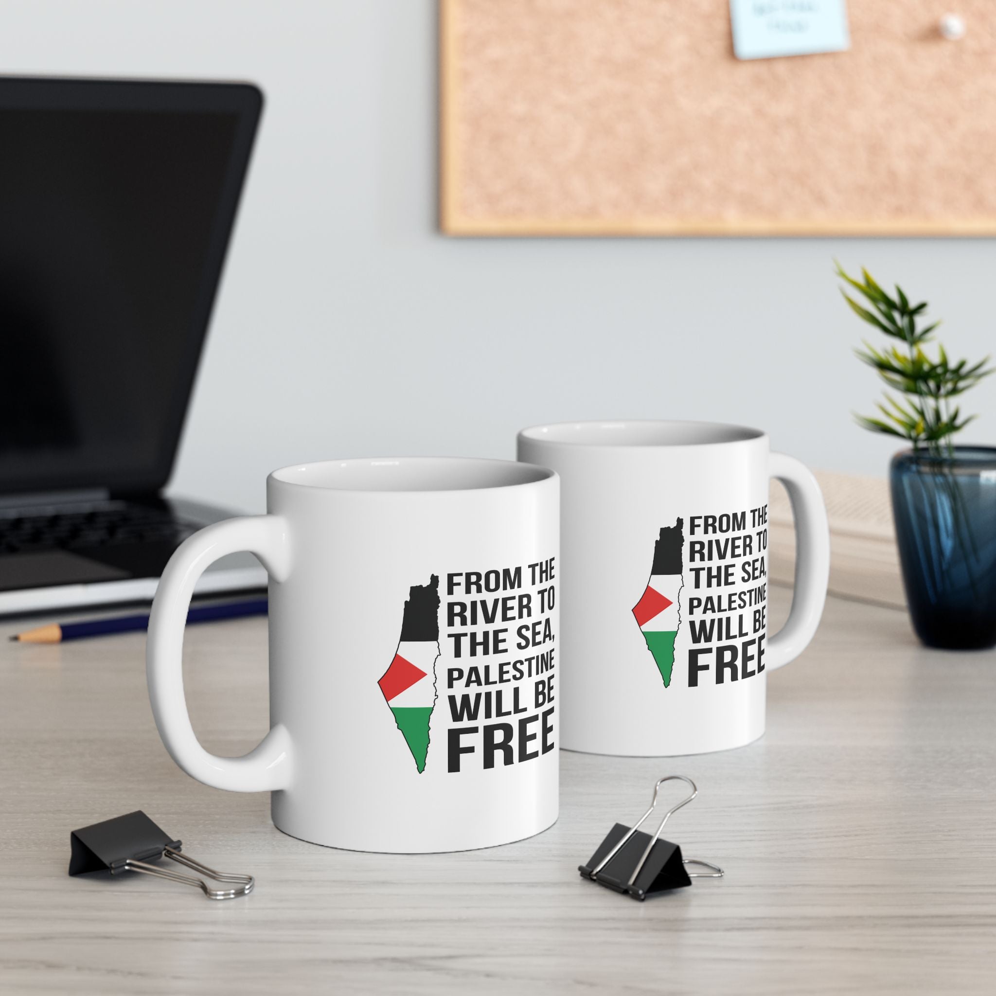 Palestine Freedom Ceramic Mug