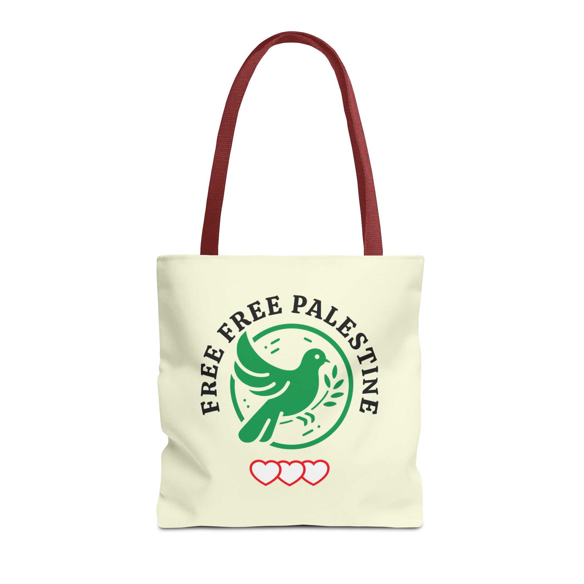 Free Palestine Tote Bag - 16’’ × / Red - Bags