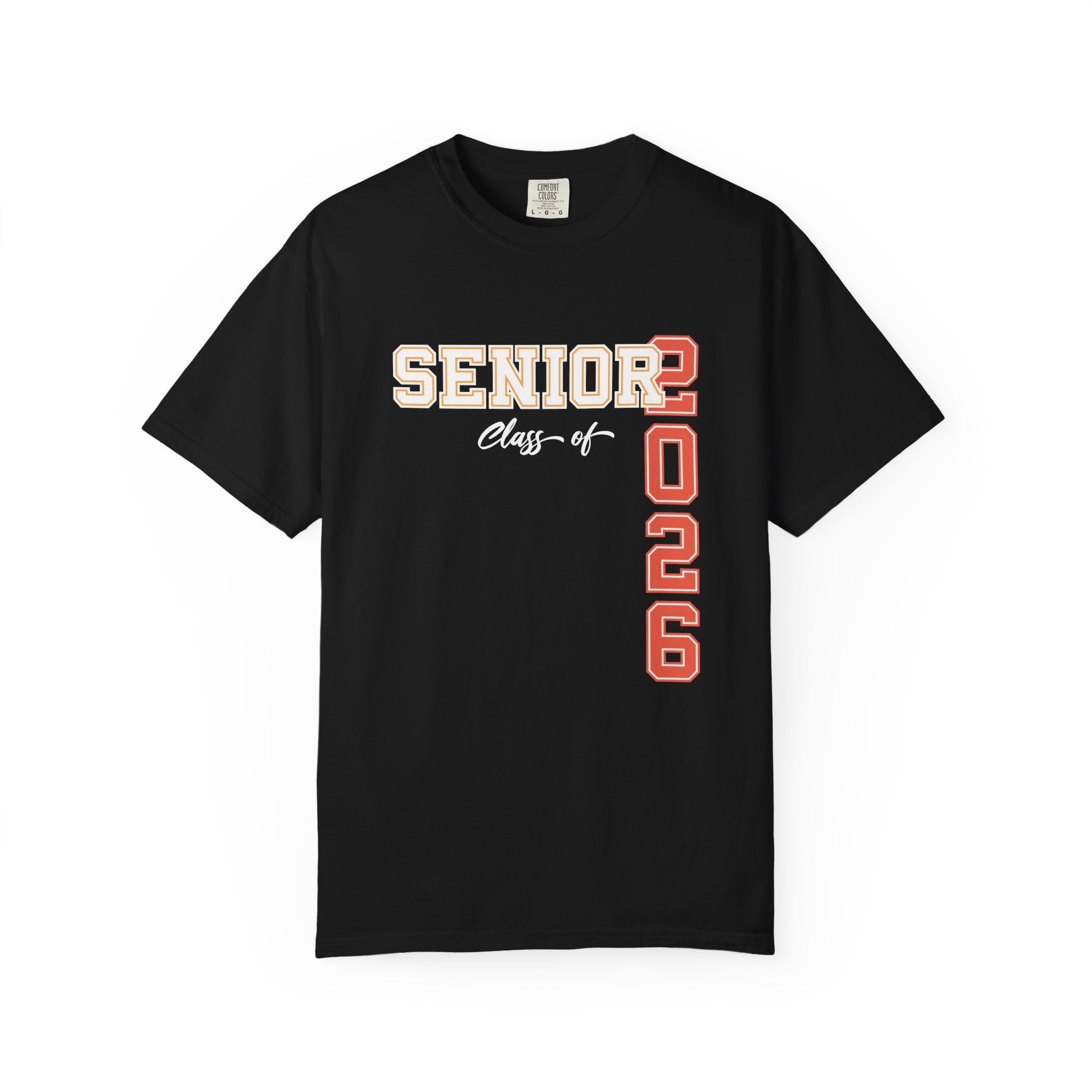 Senior Class of 2026 T-Shirt | Graduation Shirt Senior Year Tee Back to School Top Gift for High School & College