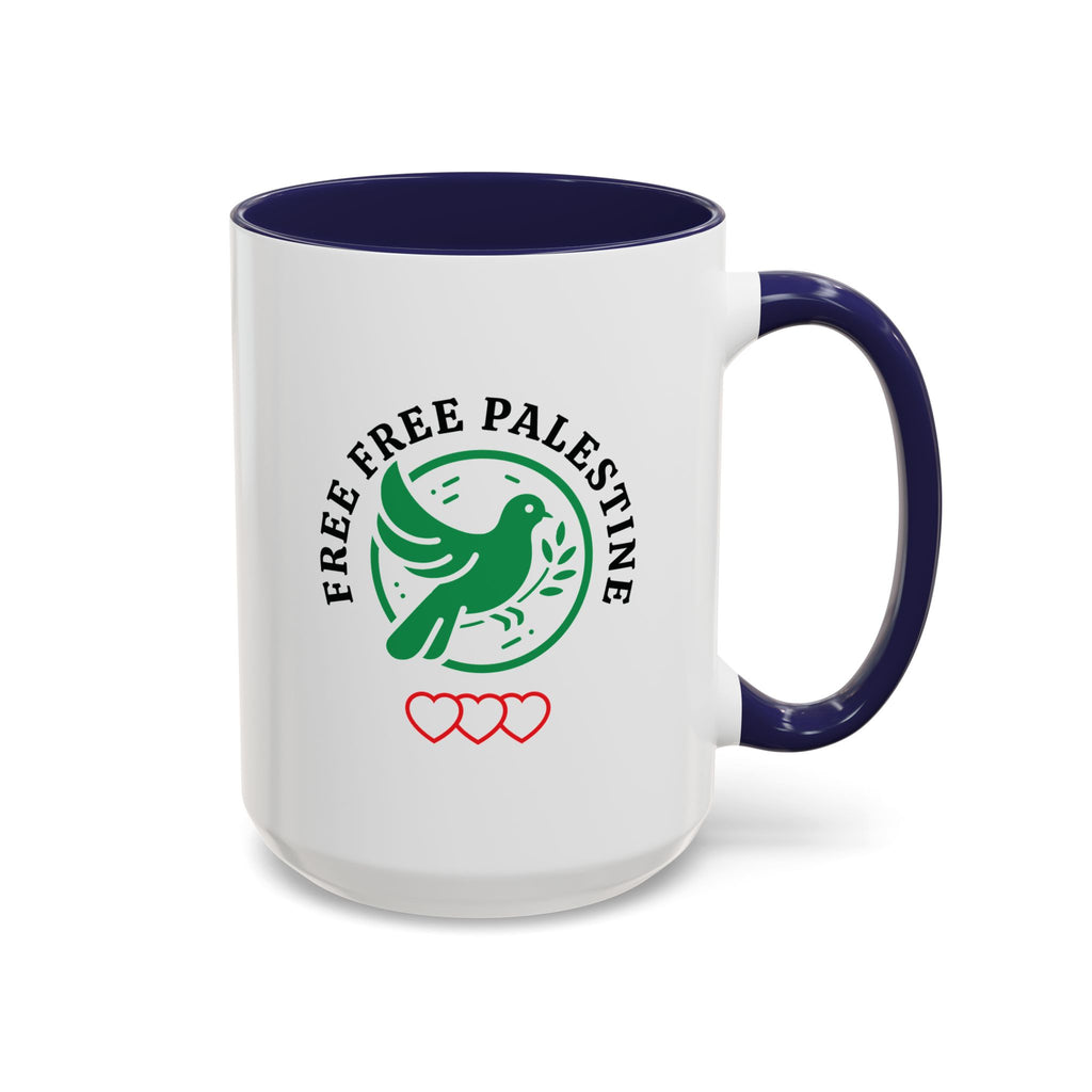 Free Palestine Accent Coffee Mug