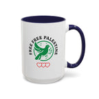Free Palestine Accent Coffee Mug