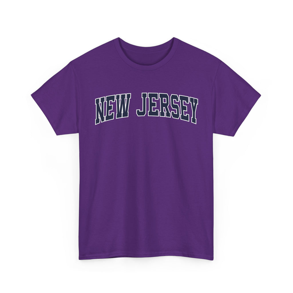 New Jersey Vintage Varsity Unisex T-shirt - Purple / S - T-Shirt