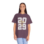Class of 2029 Vintage Unisex T-Shirt Trendy Graphic Tee for Celebrations Comfortable Everyday Wear Unique Gift Idea