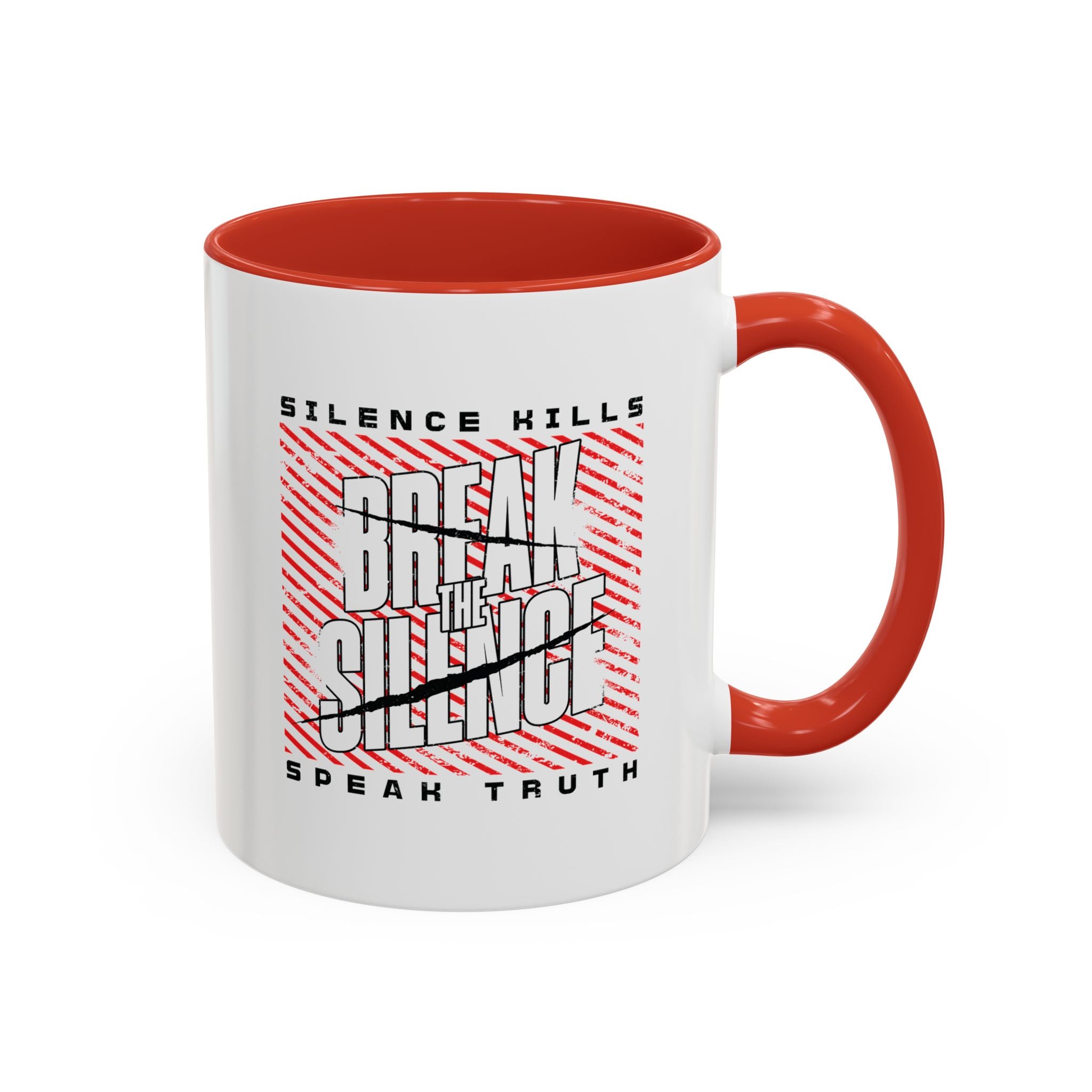 Break the Silence Accent Coffee Mug