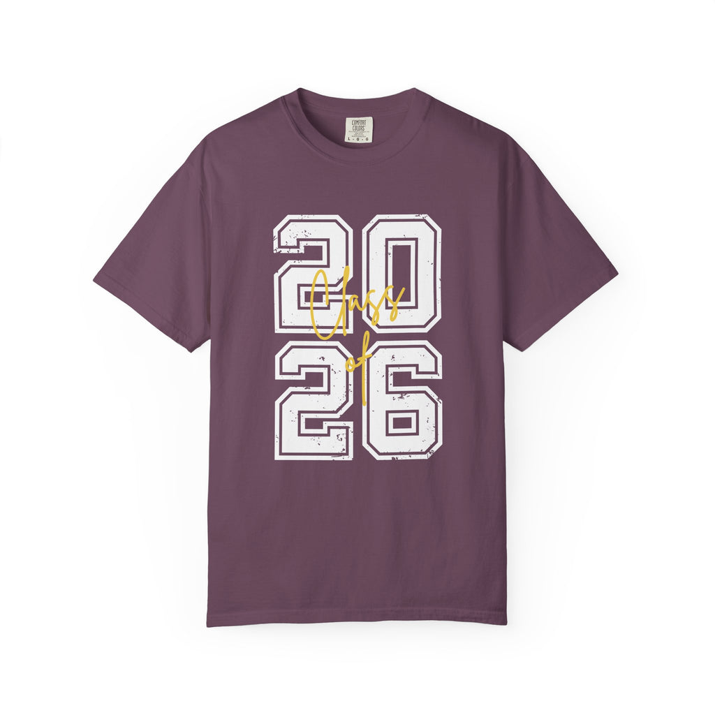 Class of 2026 T-Shirt — Graduation Senior Year Tee - Berry / S - T-Shirt