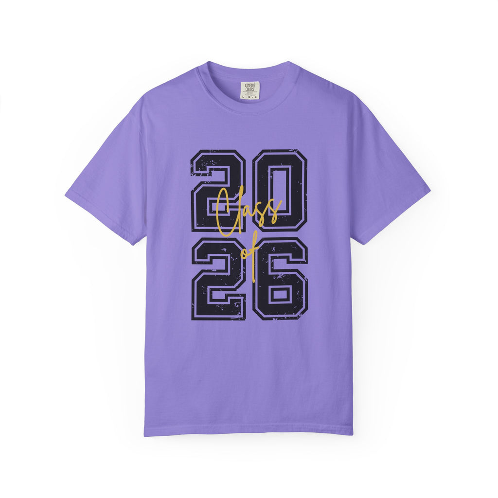 Class of 2026 T-Shirt — Graduation Senior Year Tee - Violet / S - T-Shirt