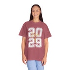 Class of 2029 Vintage Unisex T-Shirt Trendy Graphic Tee for Celebrations Comfortable Everyday Wear Unique Gift Idea