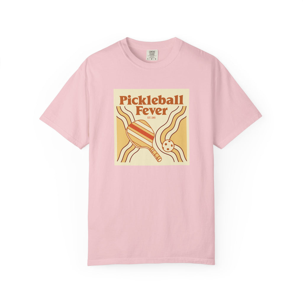 Pickleball Fever T-Shirt | Retro Unisex Tee for Players & Fans - Blossom / S