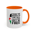 Palestinian Spirit Accent Coffee Mug - 11oz / Orange