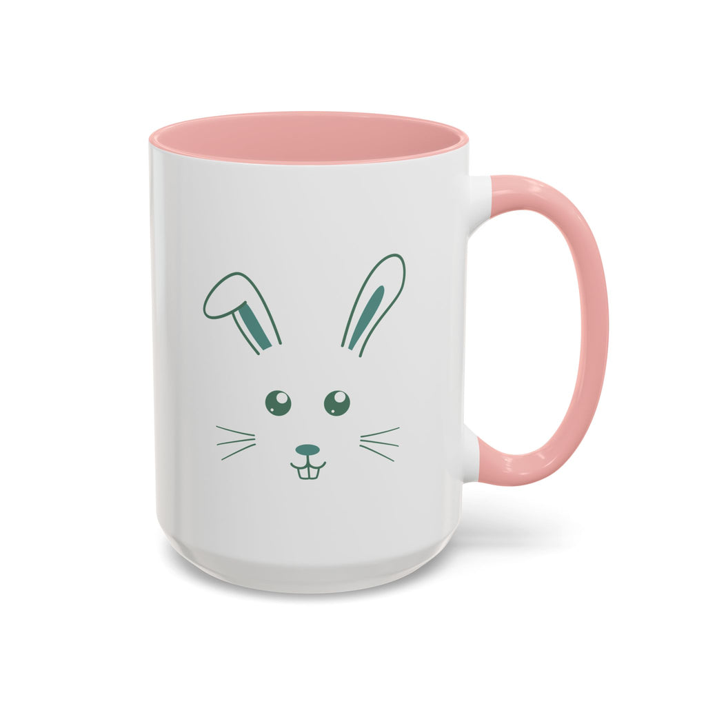 Cute Bunny Rabbit Accent Mug