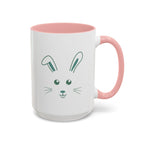 Cute Bunny Rabbit Accent Mug