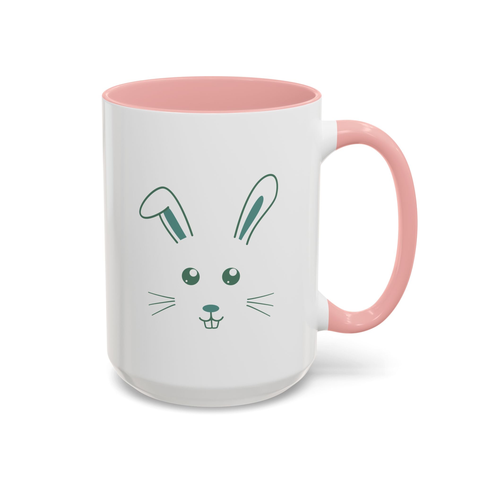 Cute Bunny Rabbit Accent Mug