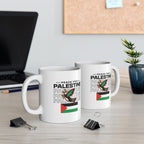 Peace for Palestine Ceramic Mug
