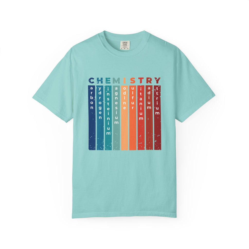 Vintage Chemistry T-Shirt | Retro Science Lover Tee - Chalky Mint / S