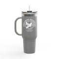 Free Palestine Insulated Travel Mug - 40oz / Dark Gray