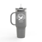 Free Palestine Insulated Travel Mug - 40oz / Dark Gray