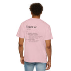 Teacher Definition T-Shirt (V1 - Back Print) - T-Shirt