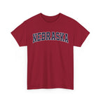 Nebraska Vintage Varsity Unisex T-shirt - Cardinal Red / S - T-Shirt