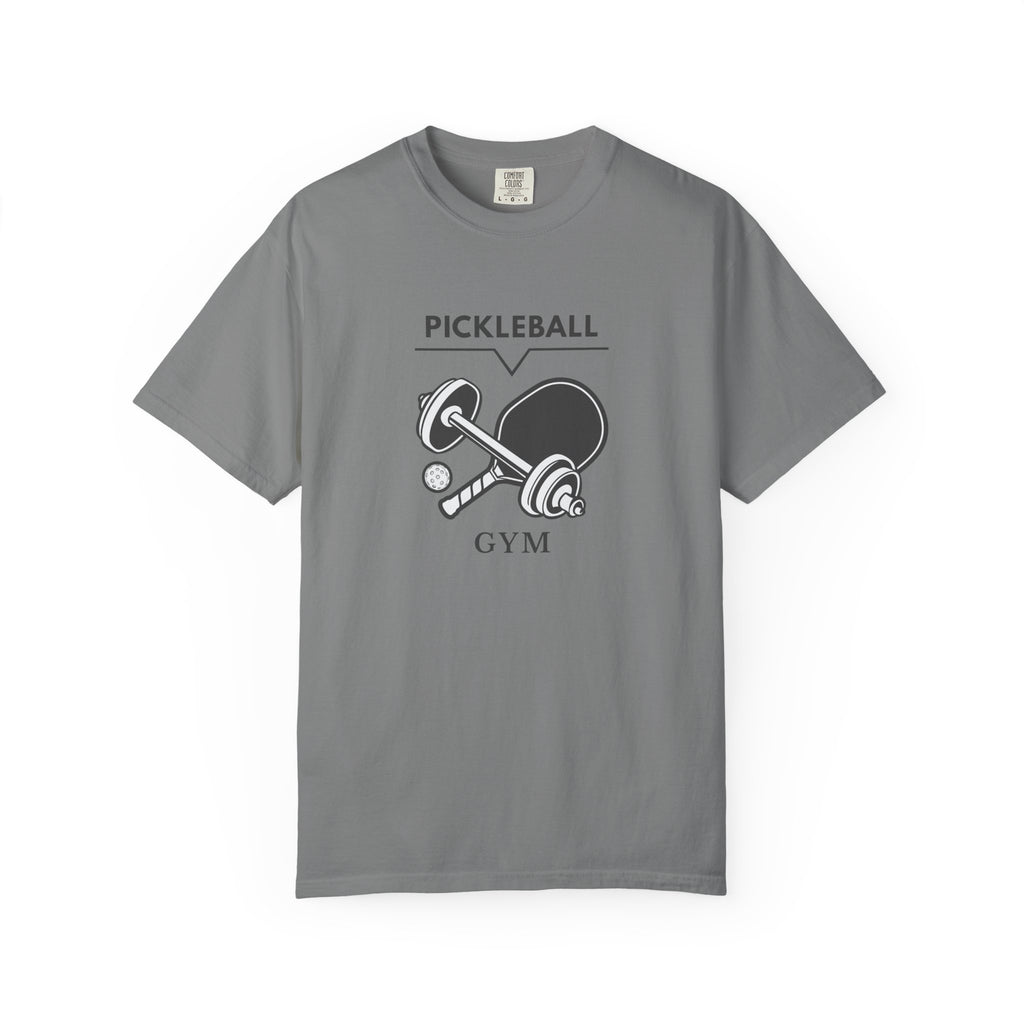 Funny Pickleball Gym T-Shirt | Humorous Workout Tee for Men & Women - Grey / S
