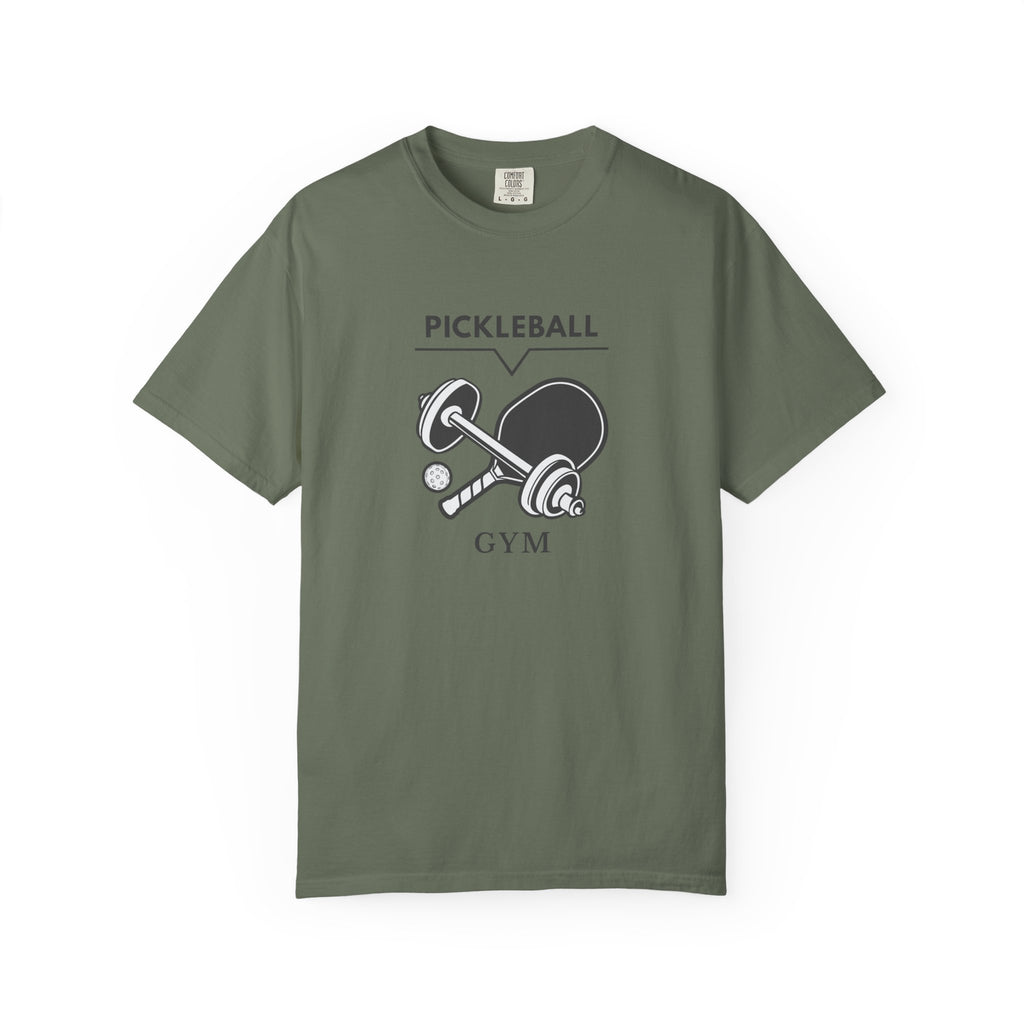 Funny Pickleball Gym T-Shirt | Humorous Workout Tee for Men & Women - Moss / S