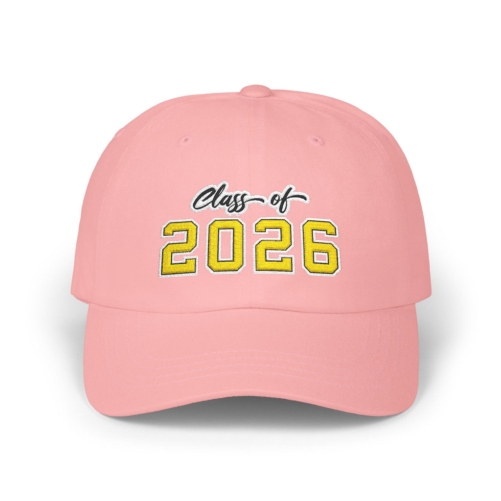 Class of 2026 Dad Hat - Pink / One size - Hats