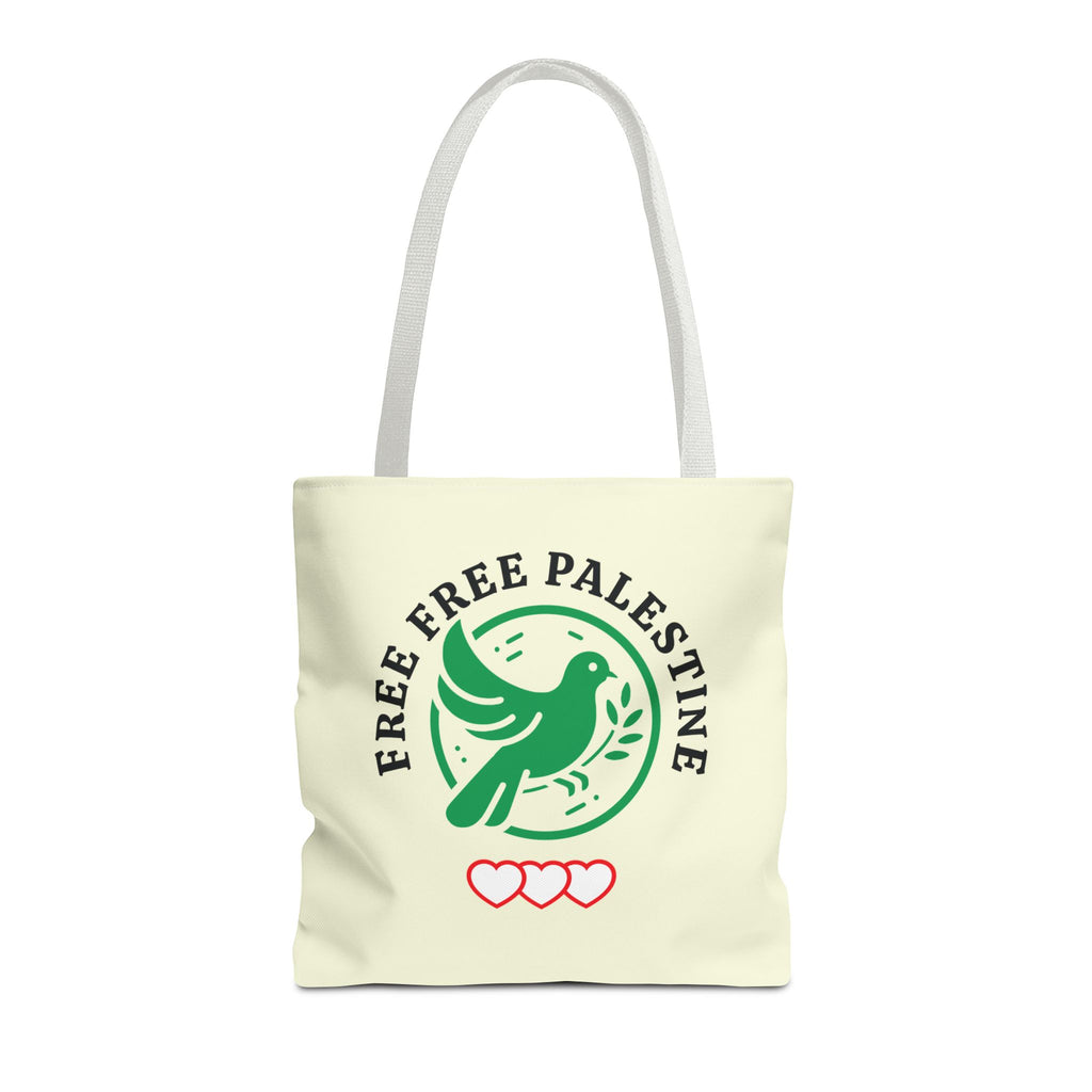 Free Palestine Tote Bag - 16’’ × / White - Bags