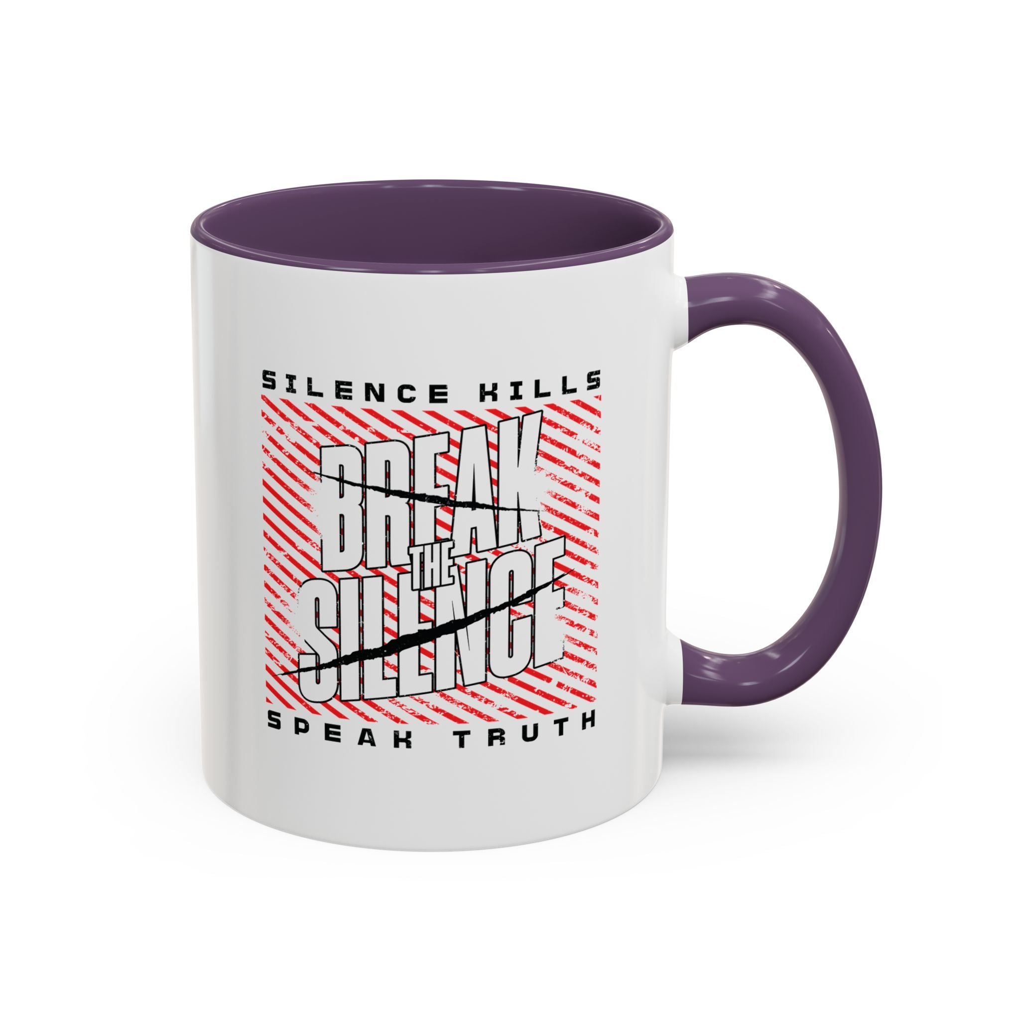 Break the Silence Accent Coffee Mug