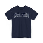 Wyoming Vintage Varsity T-shirt - Navy / S - T-Shirt