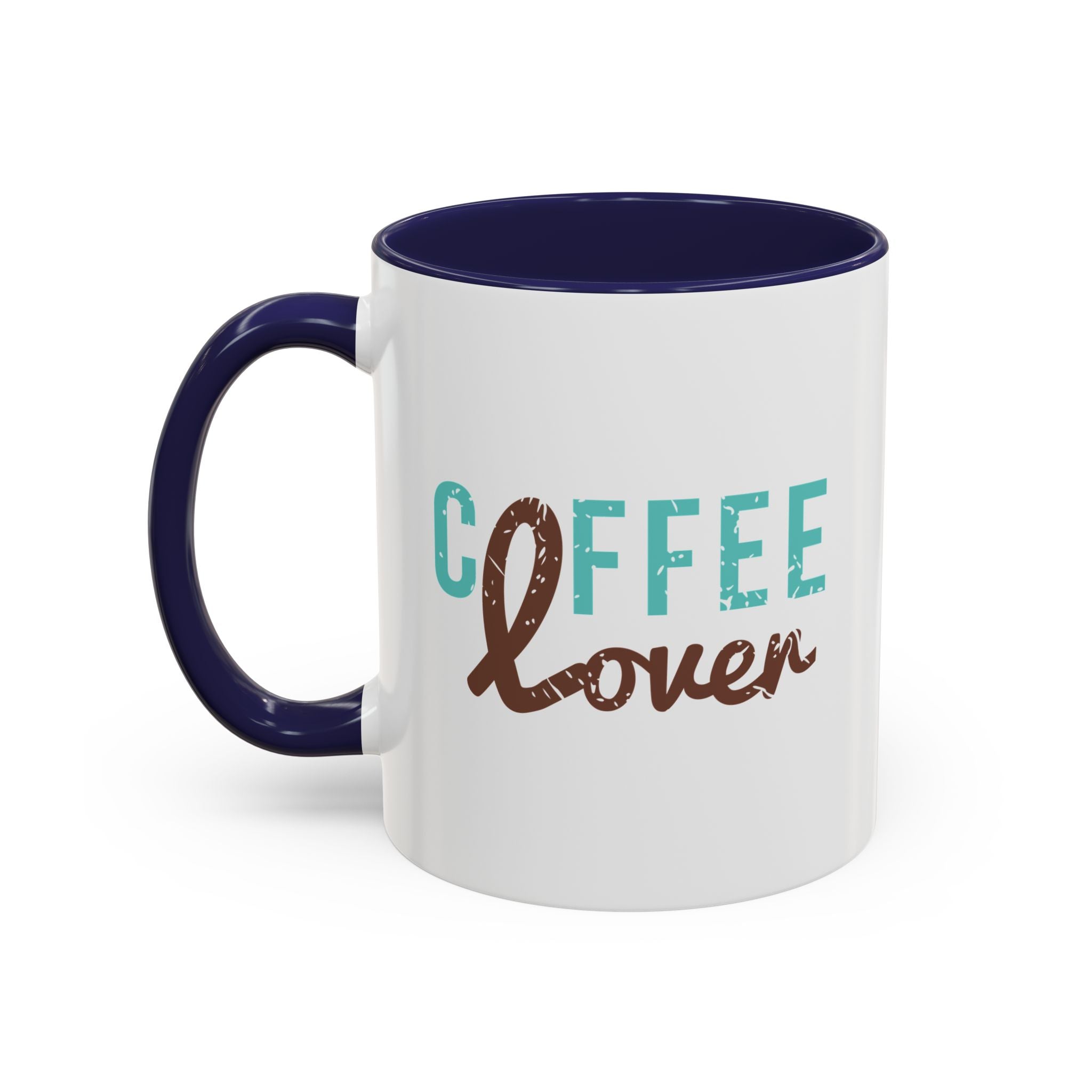 Coffee Lover Accent Mug - 11oz / Navy