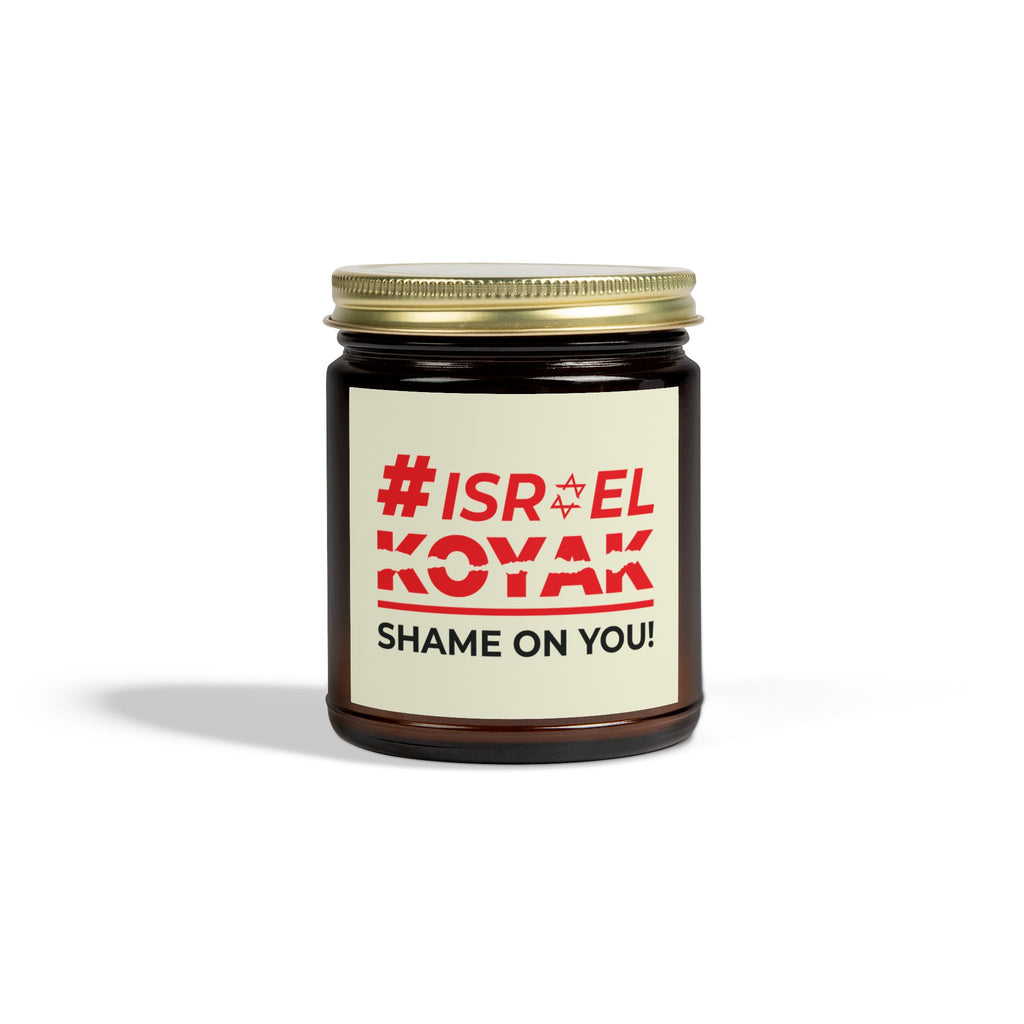 Scented Candles Coconut Apricot Wax (4oz 9oz) - 9oz / Amber / Unscented - Home Decor