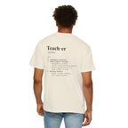Teacher Definition T-Shirt (V1 - Back Print) - T-Shirt