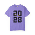 Graduation Unisex T-Shirt 2028 Customizable College Tee High School Graduation Gift Trendy Casual Wear - Violet / S