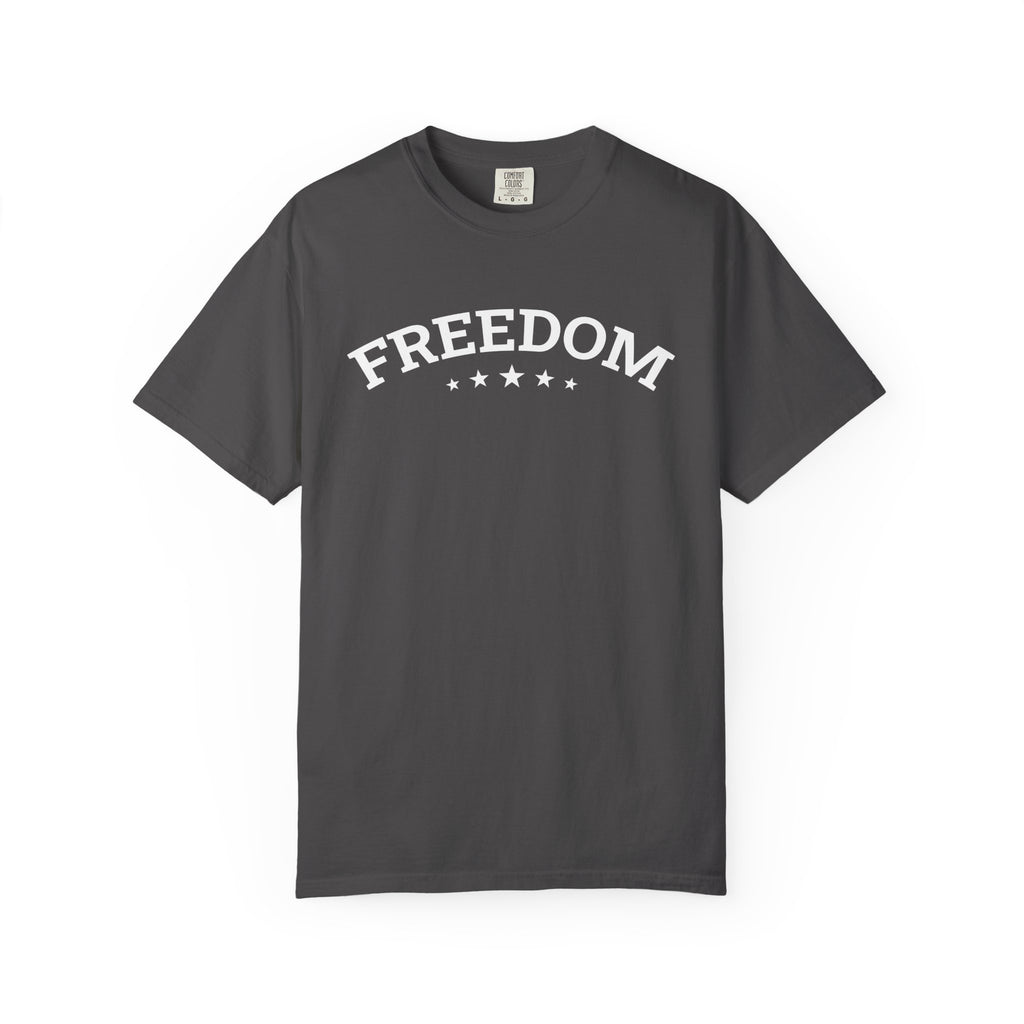 Freedom Unisex T-Shirt - Graphite / S