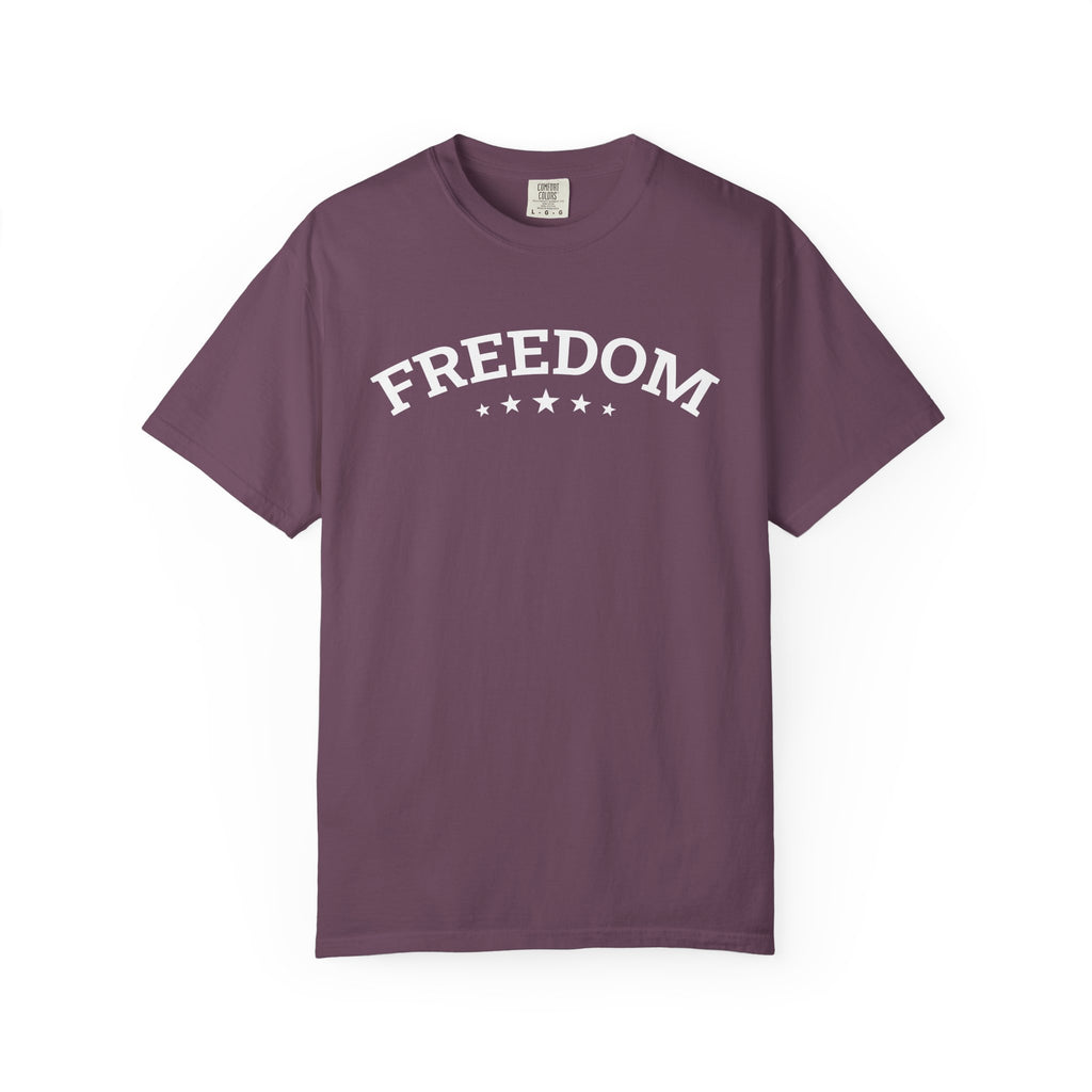 Freedom Unisex T-Shirt - Berry / S