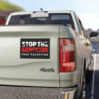 Stop the Genocide Car Magnet - Home Decor