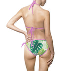 Monstera Leaf Bikini Swimsuit - All Over Prints